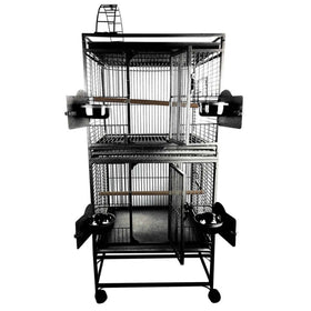 A&E Double Stack Playtop Cage - 2422