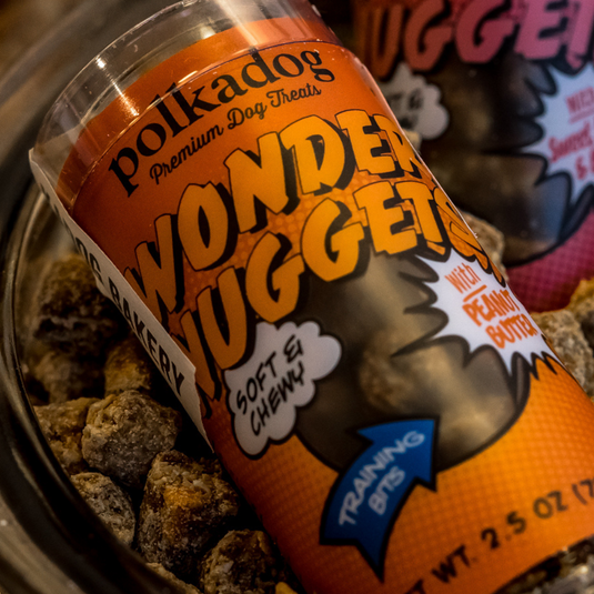 Polkadog Soft & Chewy Wonder Nuggets - Peanut Butter EXP 10/2025