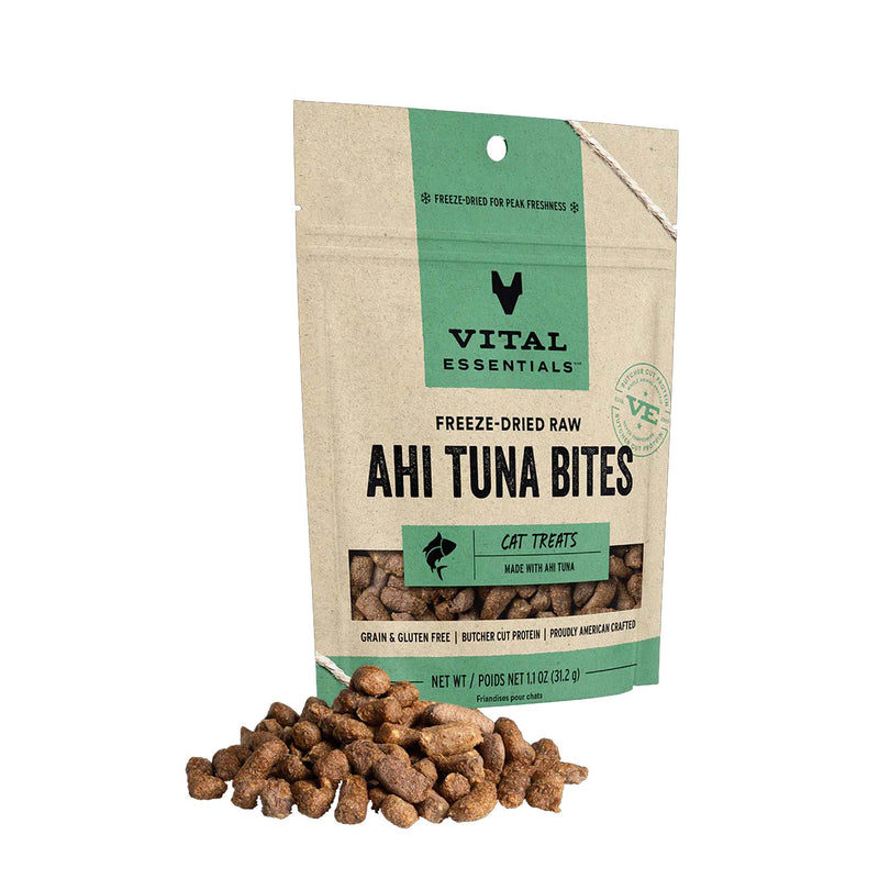 Vital Essentials Freeze-Dried Ahi Tuna Cat Treat - 1.1oz
