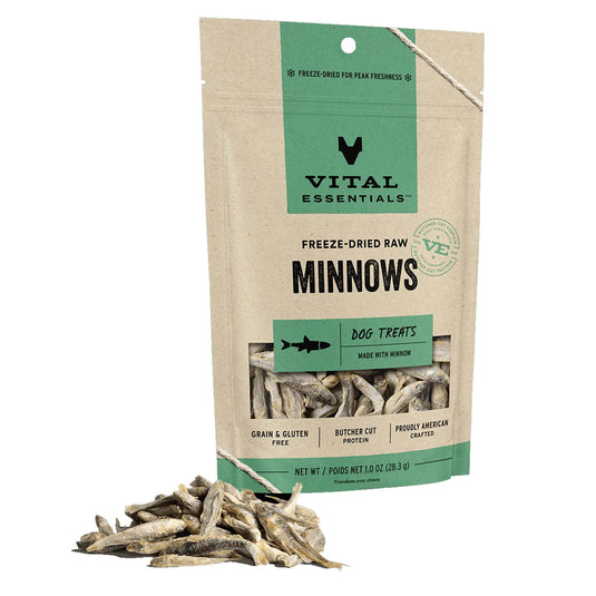Vital Essentials Freeze-Dried Minnows Dog Treat