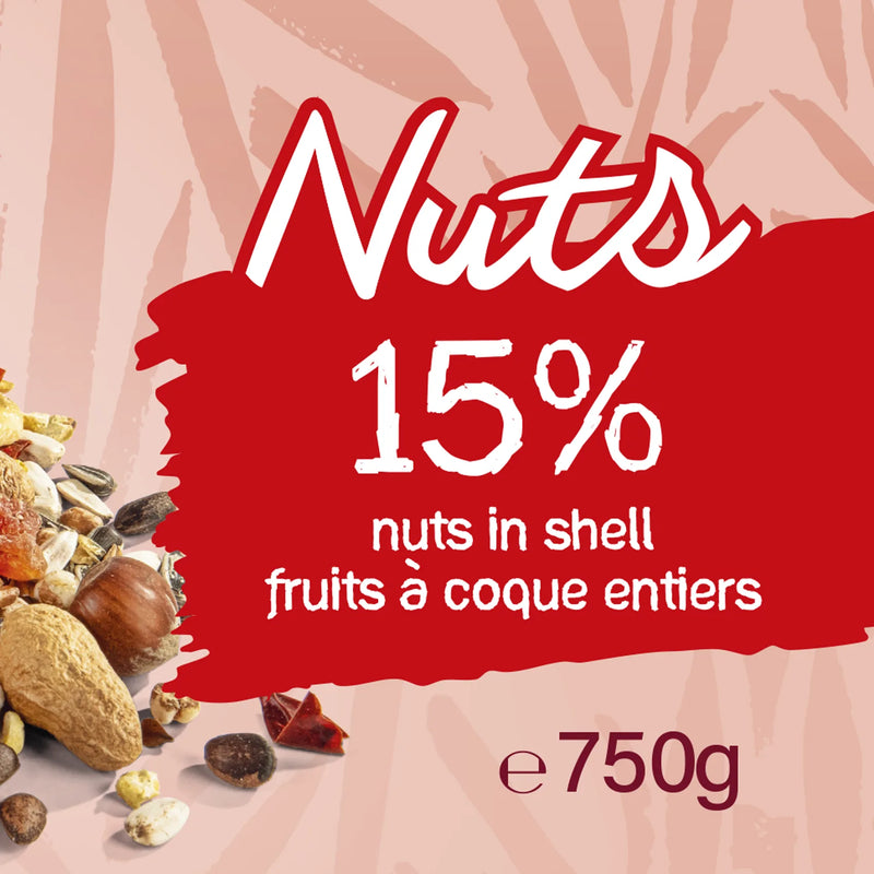 Load image into Gallery viewer, Prestige Exotic Nuts Parrot Treat - 750 g
