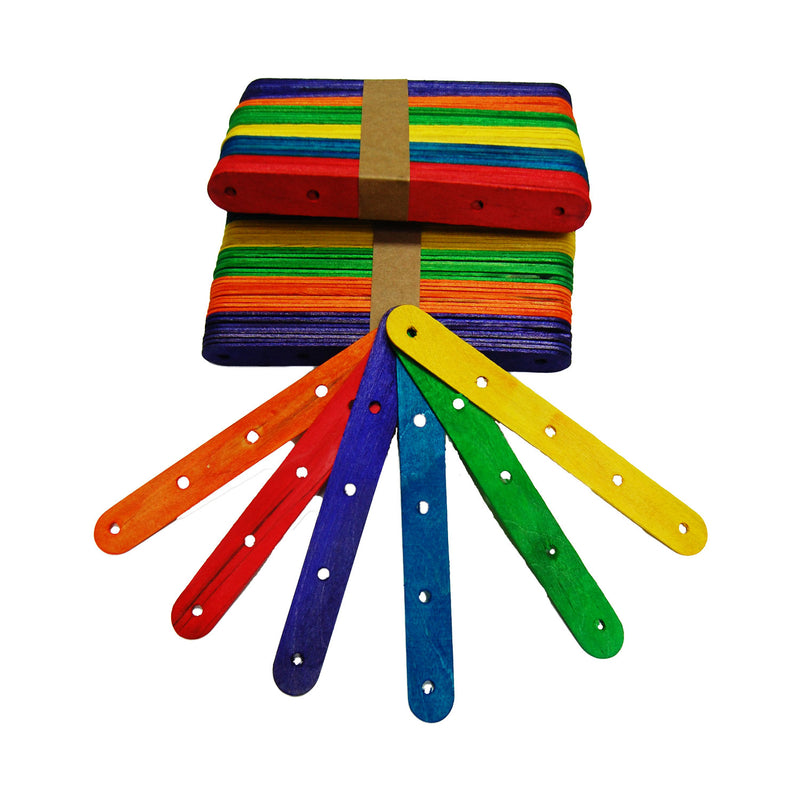 Zoo-Max Bamboo Popsicle Stick Toy Part - 50 Pack