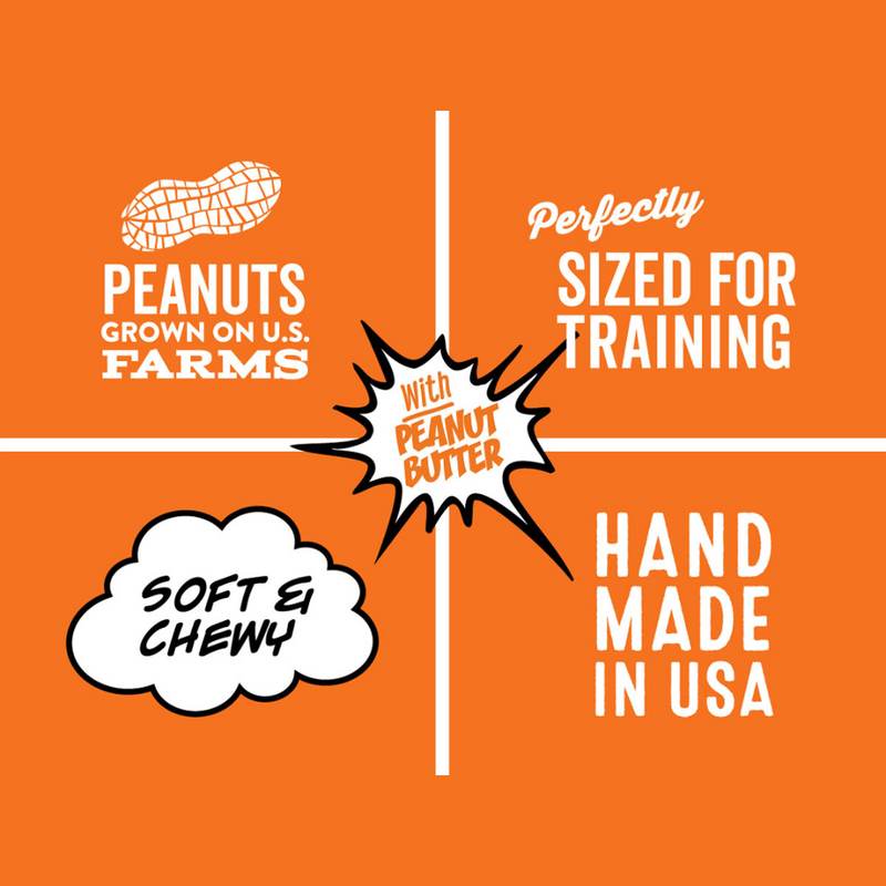 Polkadog Soft & Chewy Wonder Nuggets - Peanut Butter EXP 10/2025
