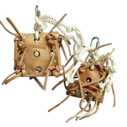 Zoo-Max Leather Foraging Pouch Parrot Toy - 219 🍁