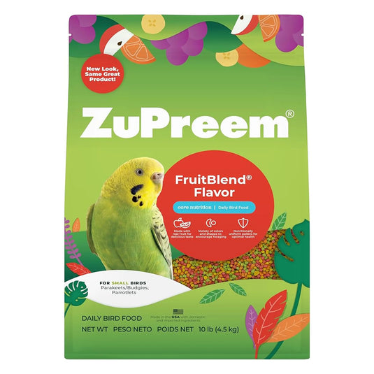 ZuPreem FruitBlend Daily Nutrition Small Bird Pellet
