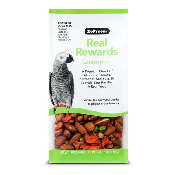 ZuPreem Real Rewards Garden Mix Large Bird Treat - 170g (EXP: 08/24)