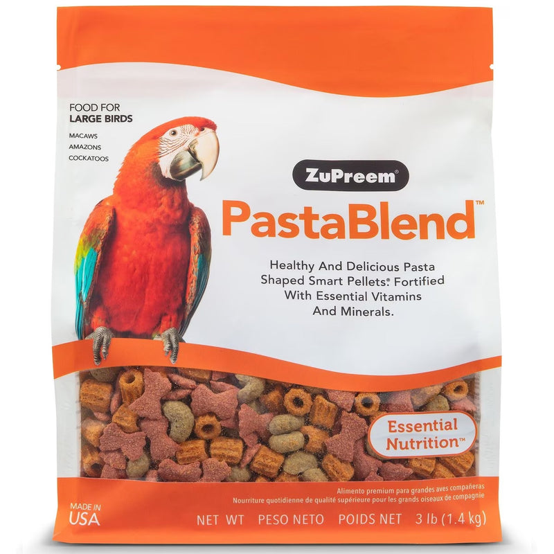 ZuPreem PastaBlend Daily Nutrition Large Parrot Pellet
