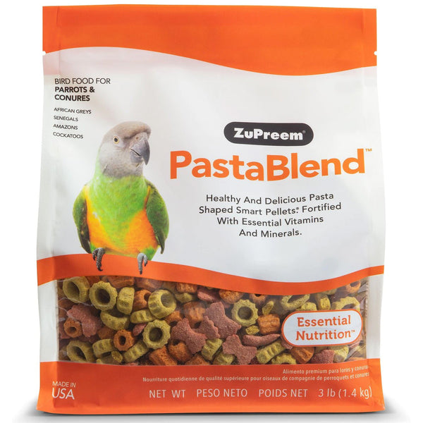 ZuPreem PastaBlend Daily Nutrition Parrot & Conure Pellet