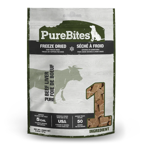 PureBites Beef Liver Freeze Dried Dog Treat