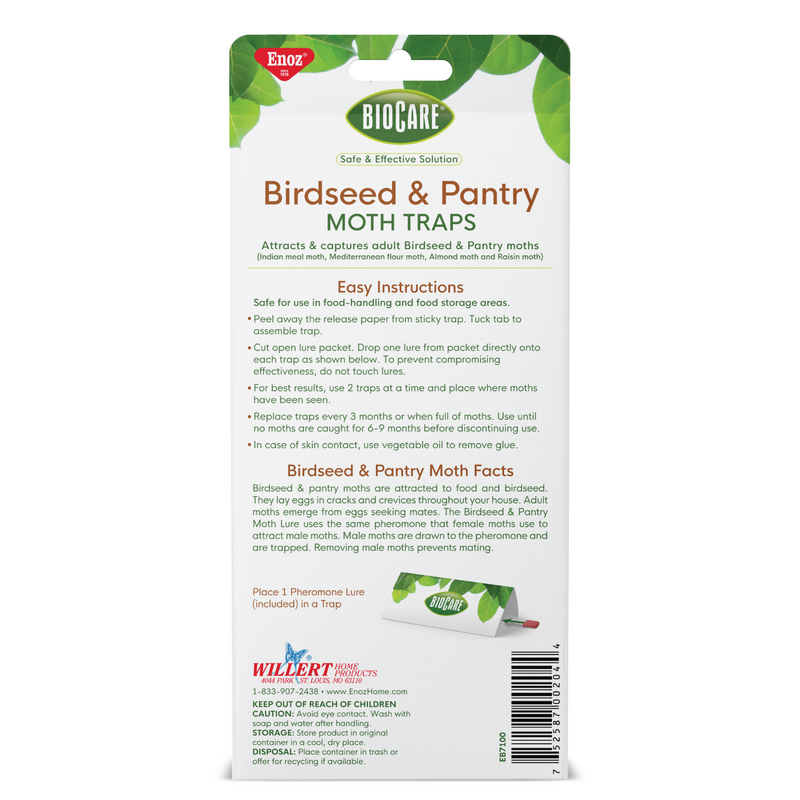 BioCare Birdseed Moth Traps - 2 Pack
