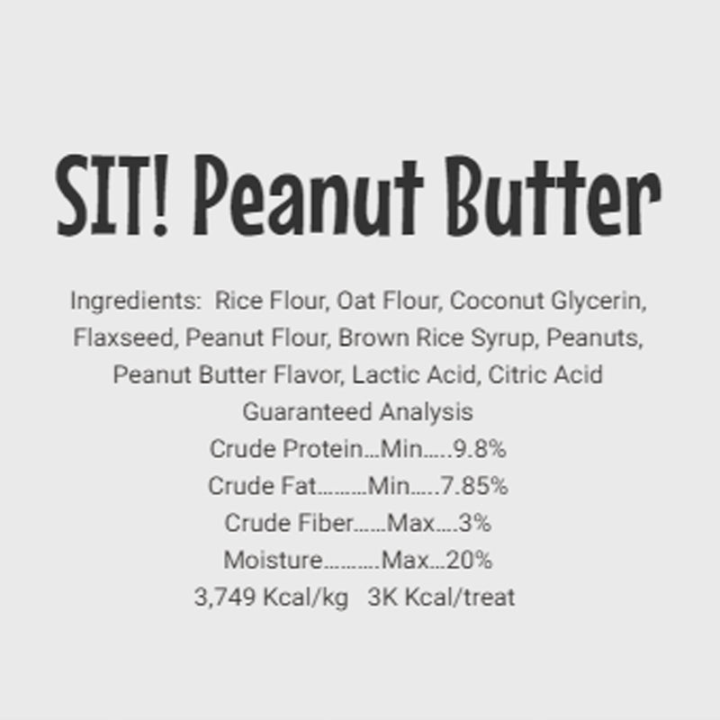 Etta Says! Sit Training Peanut Butter Treat 6 oz
