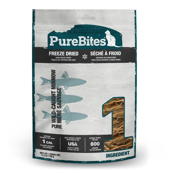 PureBites Minnows Freeze Fried Cat Treat 31g
