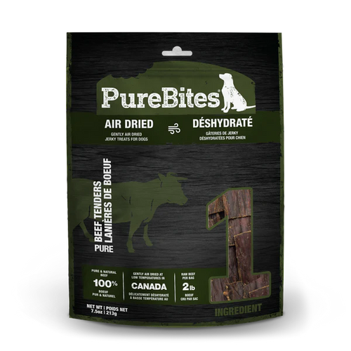 PureBites Air Dried Beef Jerky Dog Treat