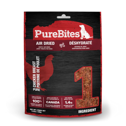 PureBites Air Dried Chicken Jerky Dog Treat