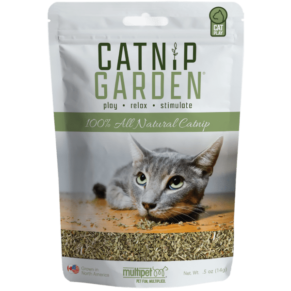 Multipet Catnip Garden 100% Natural & Safe Catnip - 0.5oz