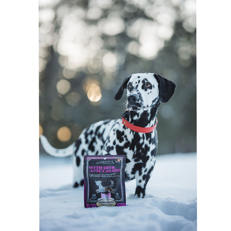 Oven Baked Tradition Grain Free Treat with Duck 8 oz 🍁
