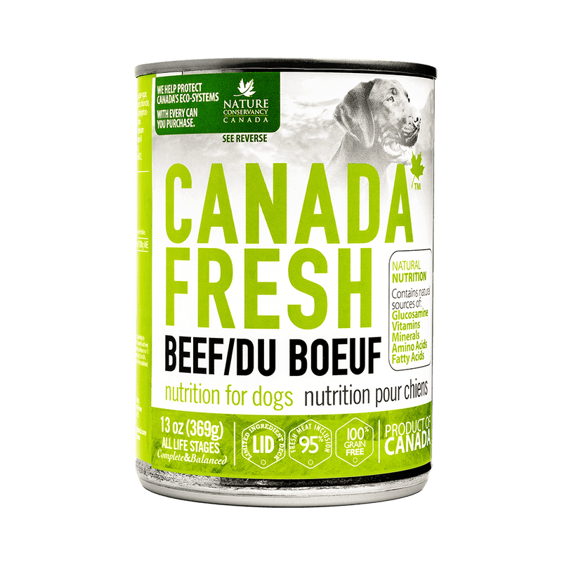 Canada Fresh Beef Pate Wet Dog Food 🍁
