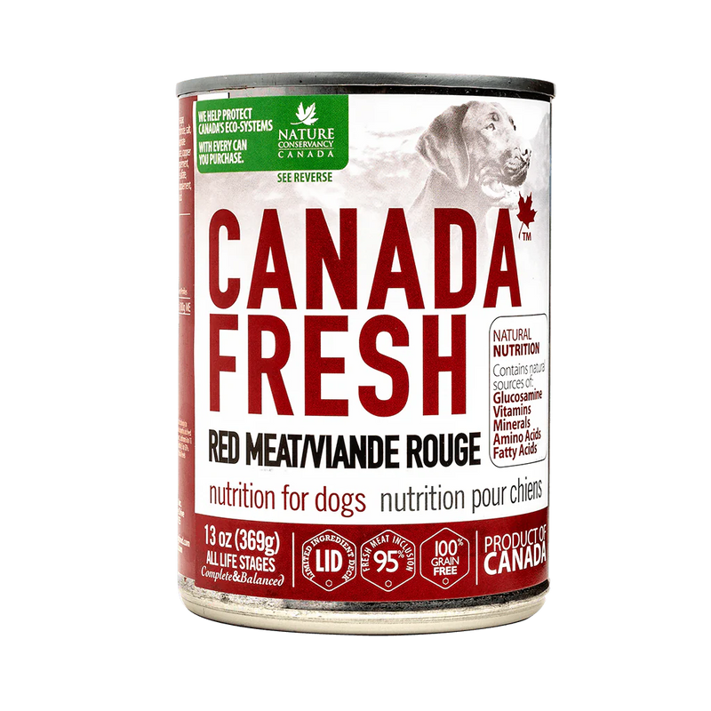 Canada Fresh Red Meat Pate Wet Dog Food 🍁

