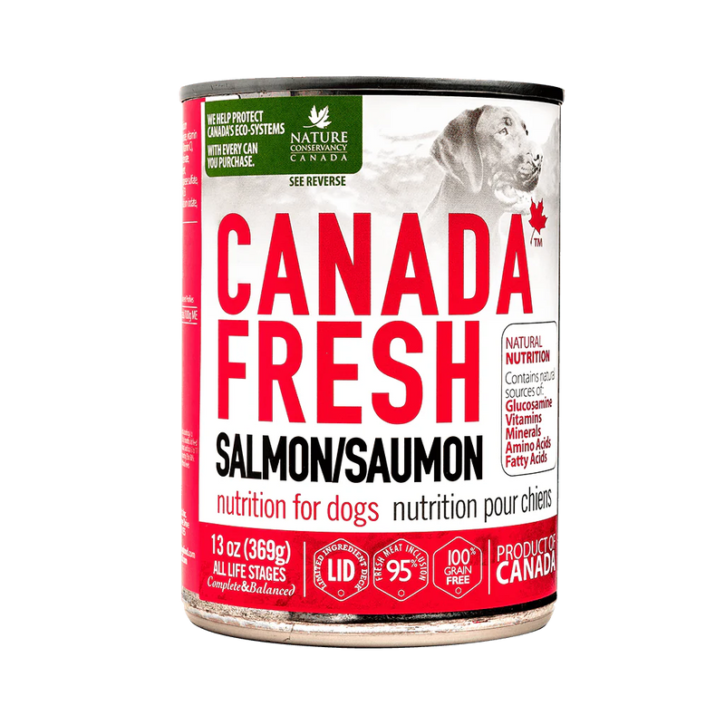 Canada Fresh Salmon Pate Wet Dog Food 🍁
