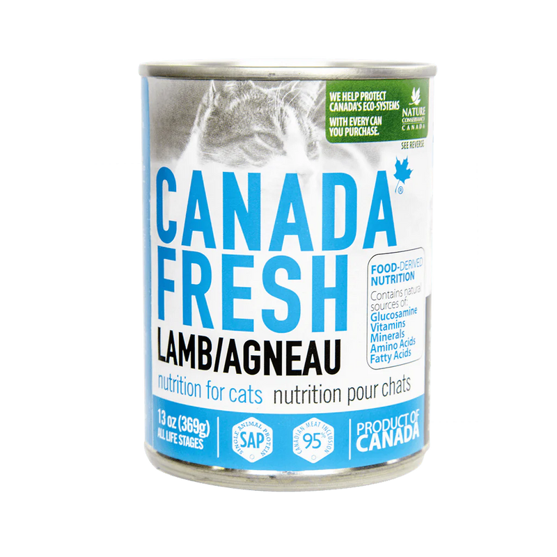 Canada Fresh Lamb Pate Wet Cat Food 🍁
