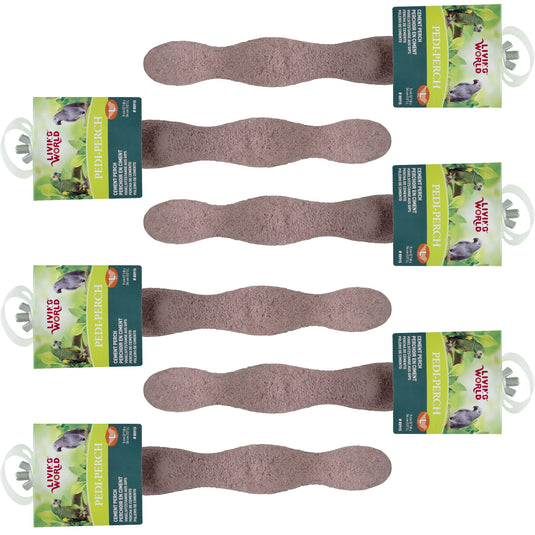 Multi-Pack - Living World Bird Nail Pedi Perch Large 6 Pack