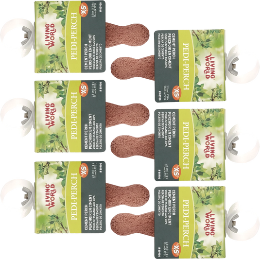 Multi-Pack - Living World Bird Nail Pedi Perch Extra Small 6 Pack