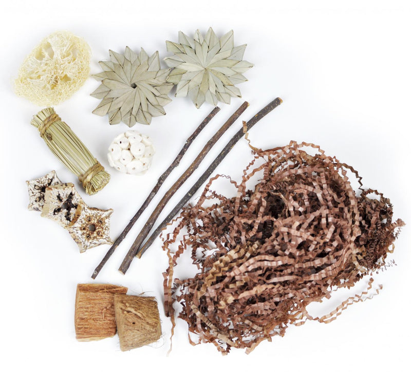 Load image into Gallery viewer, Prevue Hendryx Naturals Pentagon Forage n' Play Box - Small
