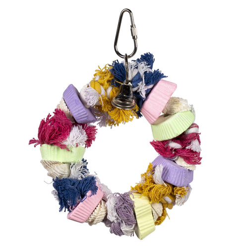 Prevue Hendryx Playfuls Cal-Sea-Yums Dollar Bird Toy - 60505