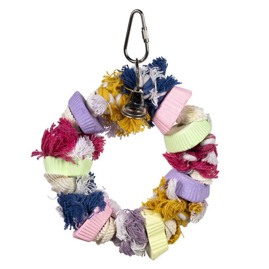Prevue Hendryx Playfuls Cal-Sea-Yums Dollar Bird Toy - 60505
