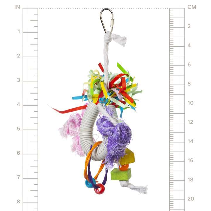 Prevue Hendryx Tropical Teasers Dynamo Small Bird Toy - 62495
