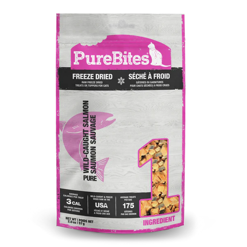 PureBites Salmon Freeze Dried Cat Treat