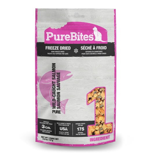 PureBites Salmon Freeze Dried Cat Treat