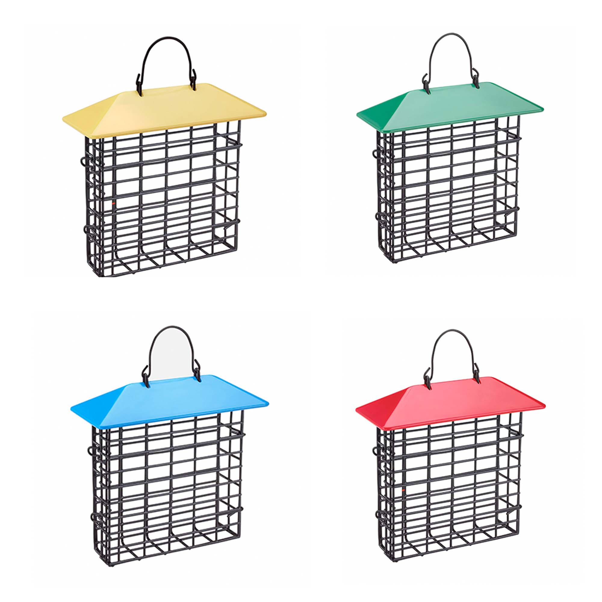 Stokes Select Single Suet Feeder with Weather Guard Exotic Wings and