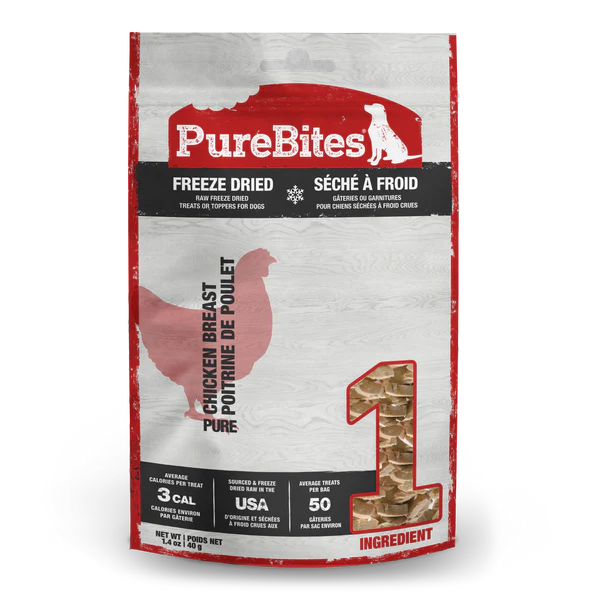 PureBites Chicken Breast Freeze Dried Dog Treat