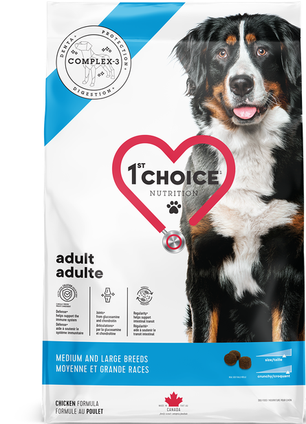 1st Choice Medium & Large Breed Adult Dog Food - Chicken Sample