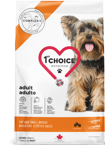 1st Choice Toy & Small Breed Adult Dog Food - Chicken Sample 🍁