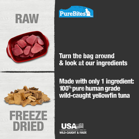 PureBites Tuna Freeze Fried Cat Treat 25g