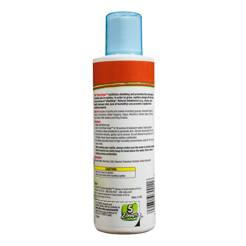 Zilla Shed-Ease Reptile Shedding Aid - 8 oz
