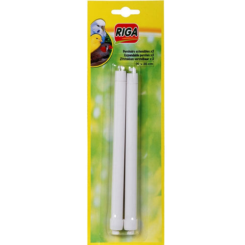 Riga Expandable Bird Perch x2 - 20cm to 35cm
