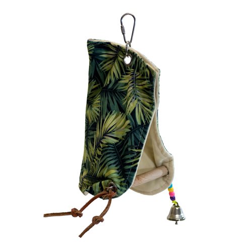 Featherland Paradise Perch Hut Hide Out Small Parrot
