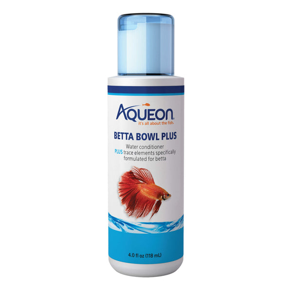 Aqueon Betta Bowl Plus Water Conditioner 4 oz