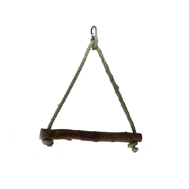 Hardwood Parrot Swing 🍁
