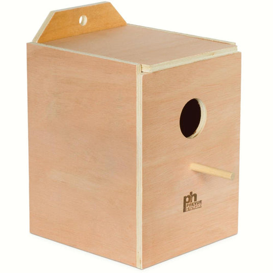 Prevue Hendryx Parakeet Nest Box (Vertical) - Exotic Wings and Pet Things