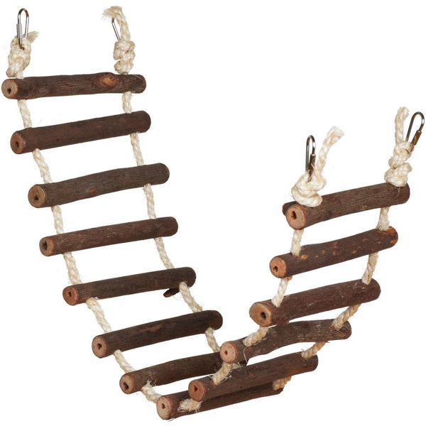Prevue Hendryx Large Rope Ladder - Exotic Wings and Pet Things