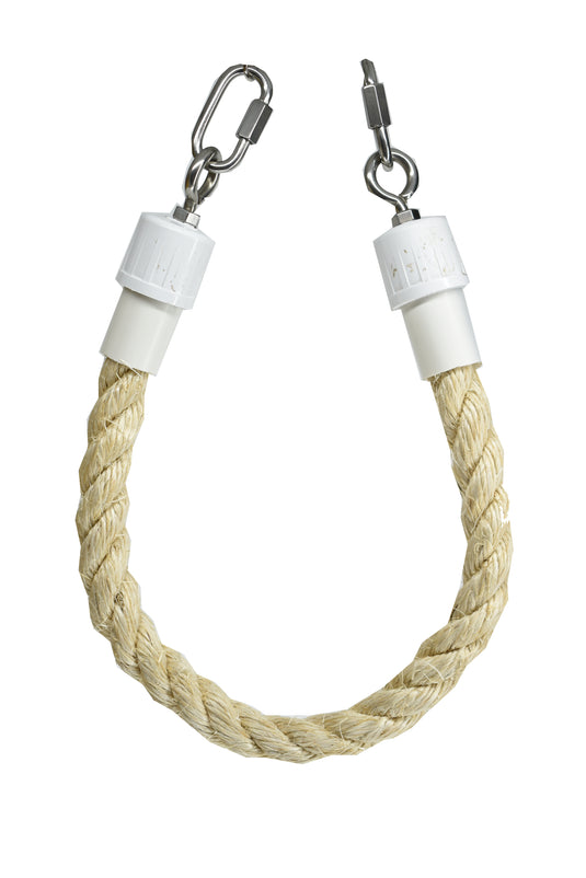 Parrot Lumber Sisal Rope Perch & Swing Large - Exotic Wings and Pet Things