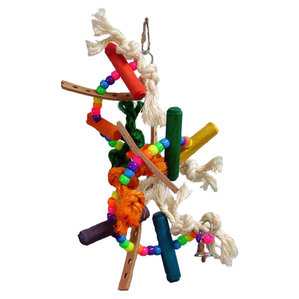 Zoo-Max Spiral Small Parrot Toy - 075