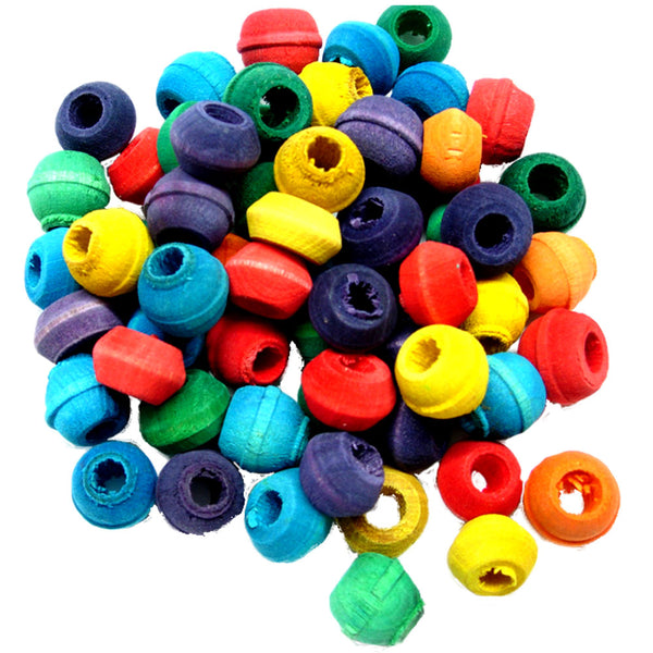 Zoo-Max Very Small Wood Bird Toy Parts - 60 Piece - 095