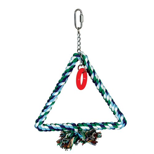 Featherland Paradise Cotton Triangle Parrot Swing