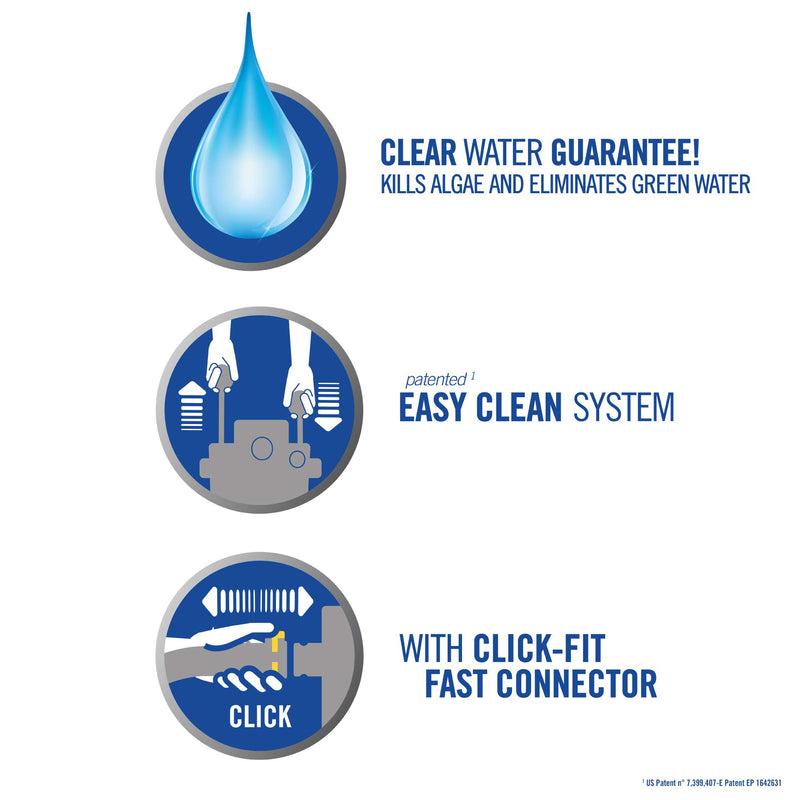 ClearFlo 1000 Complete Pump, Filter and UV Kit

