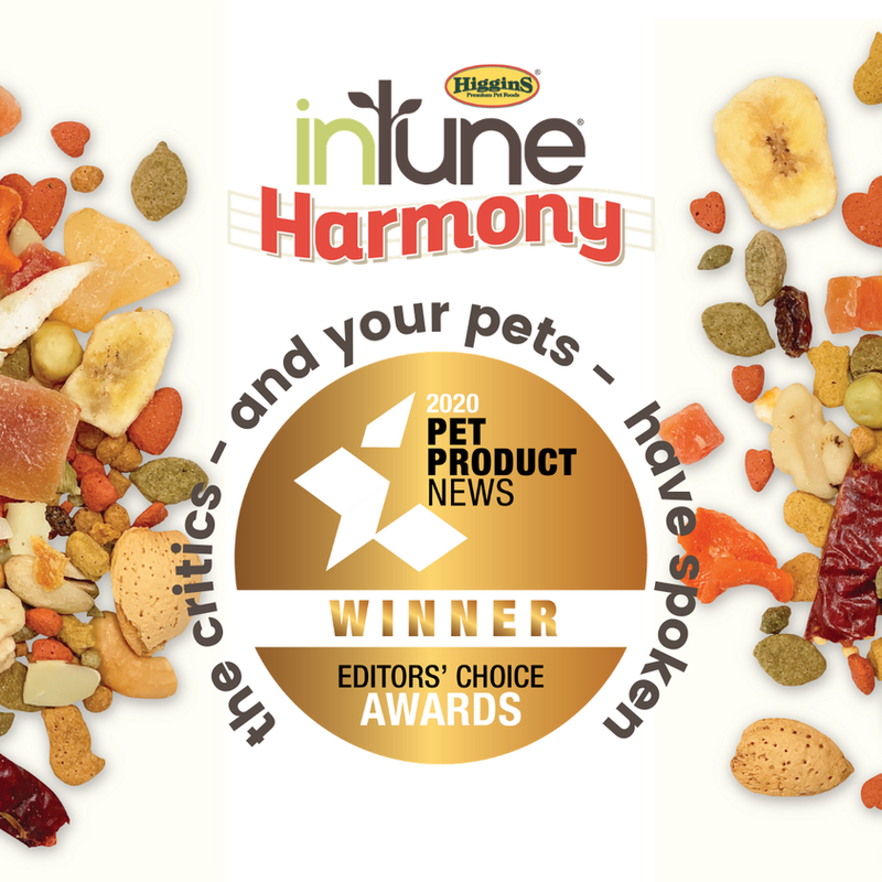 Higgins Intune Harmony Parakeet Enrichment Diet
